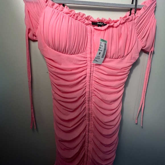 Papaya sweetheart dress - Picture 3 of 6